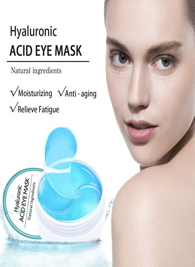 Felico Under Eye Patches, Hyaluronic Acid Eye Mask Moisturizing, 60PCS Gel Eye Masks Pads With Collagen Eye Treatment for Reducing Dark Circles, Wrinkles Anti-Aging, Fine Lines Eye Bags Puffiness Women Men - Image 3